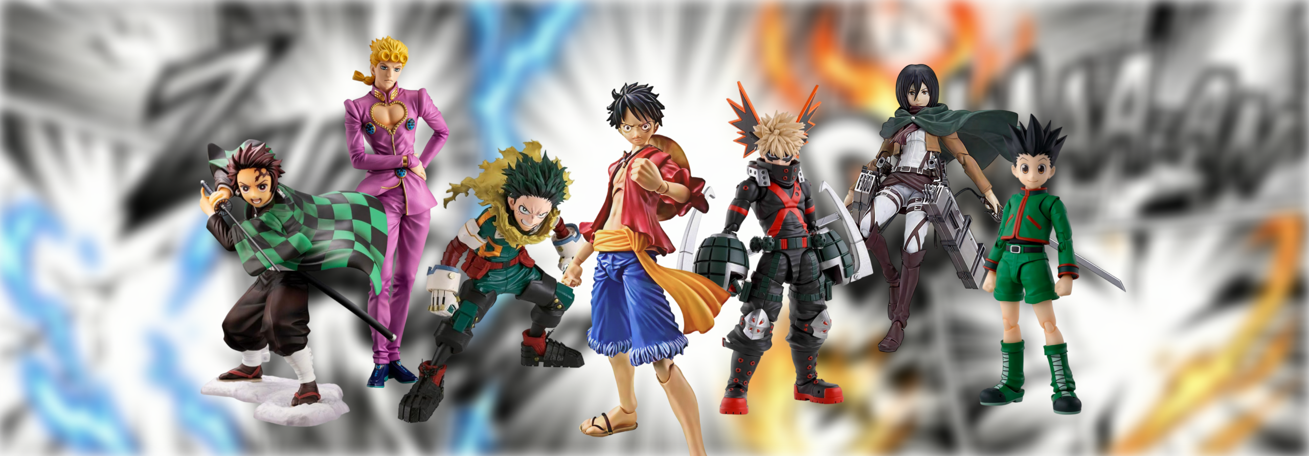 王道戰鬥動漫周邊特輯 - 公仔・模型・周邊商品人氣清單