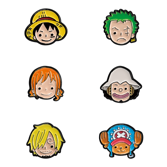 원피스 페이스 핀 (Face Pins)
