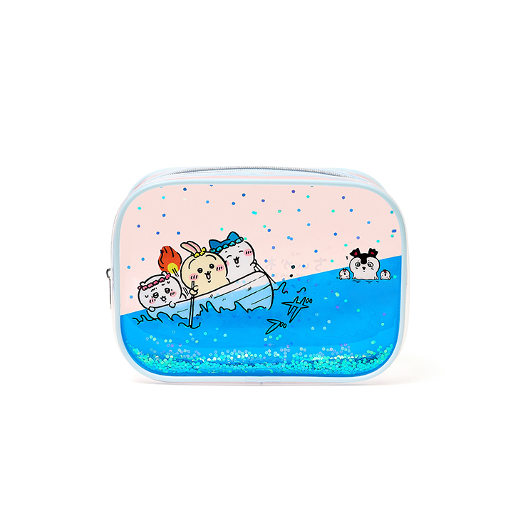 ちいかわ、パルコ、夏。【お買い上げノベルティ】オリジナルクリアポーチ