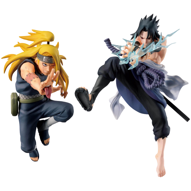 -NARUTO 72 series- 40 VIBRATION STARS-DEIDARA & UCHIHA SASUKE-