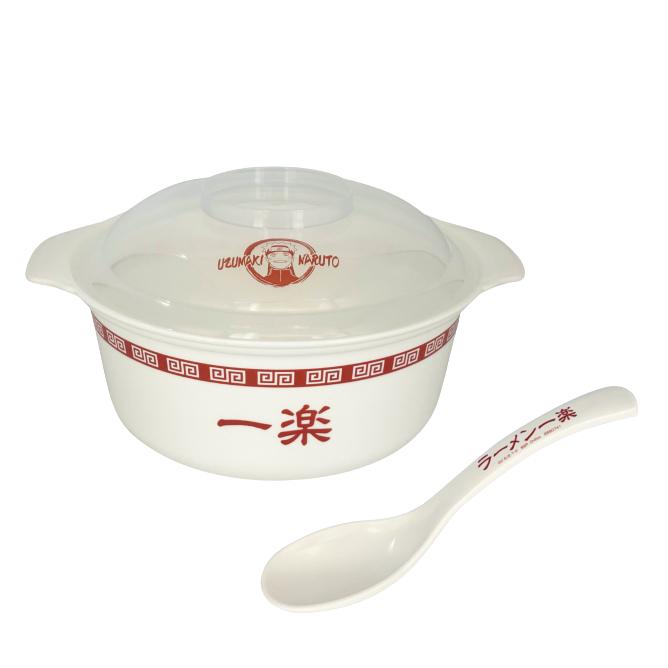NARUTO-ナルト- 疾風伝 レンジで簡単!一楽ラーメン調理鍋&レンゲセット