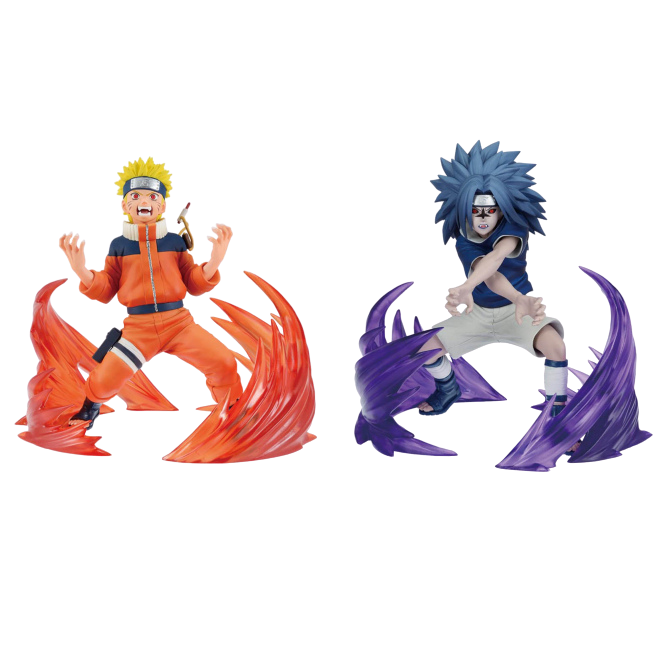 -NARUTO 72 series- 26&27 VIBRATION STARS-UZUMAKI NARUTO & UCHIHA SASUKE-